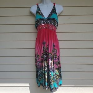 Magic Tropical Getaway Sundress